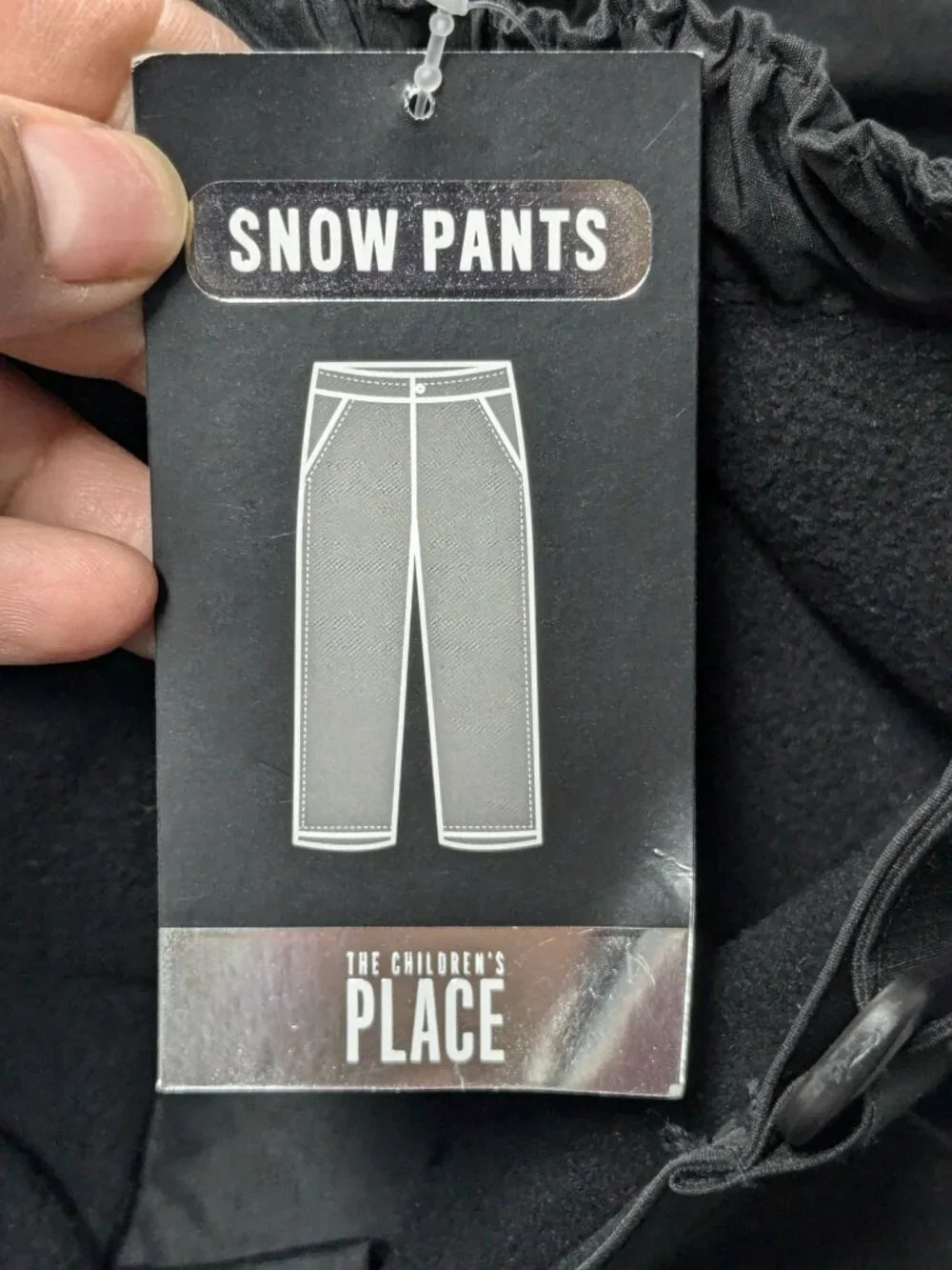 The Childrens Place Snow Pants Unisex Outdoor Cozy Fleece Ski Sporty Kids Size 4